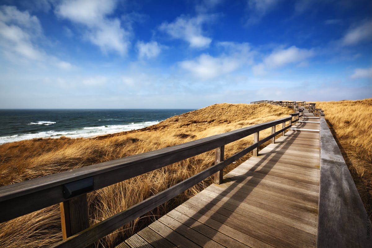 <p>Sylt is a former island in northern Germany, part of Schleswig-Holstein, and well known for its tourist resorts and its 40-kilometre-long sandy beach. </p><p><br></p><p>It is connected to the mainland by the Hindenburgdamm causeway and is the largest German island in the North Sea. </p><p><br></p><p>Sylt is also a popular destination for culinary delights, with over 200 restaurants and eateries. </p><p><br></p>