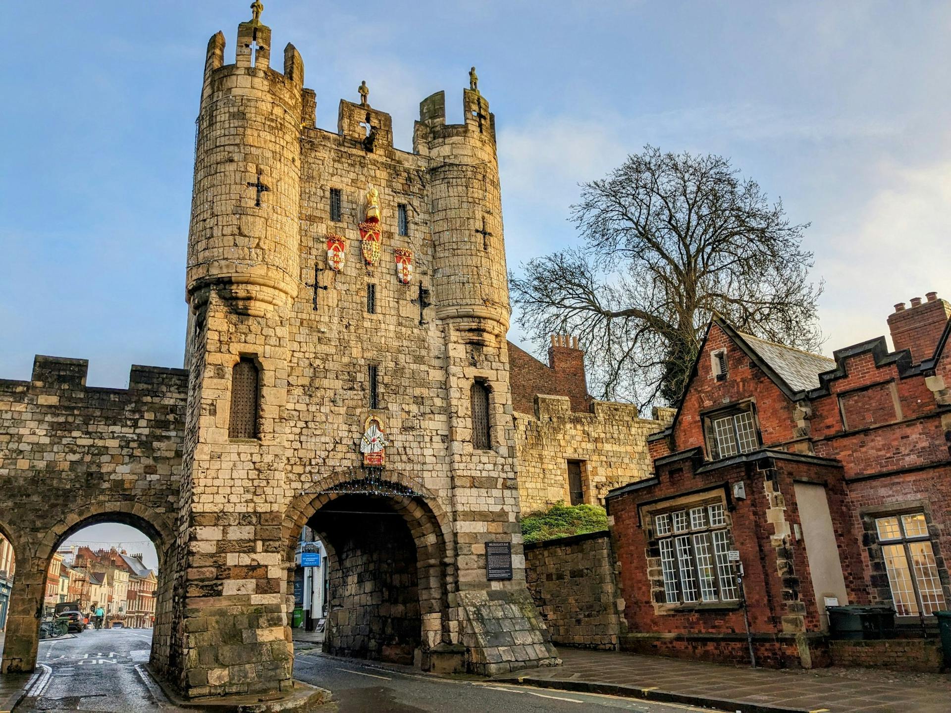 <p>Micklegate Bar York is a historic gateway to the city that has witnessed royal ceremonies and medieval fortifications. </p><p><br></p><p>It’s a must-see for anyone interested in York’s rich and turbulent past. #MicklegateBar #York #History #Travel</p><p><br></p>
