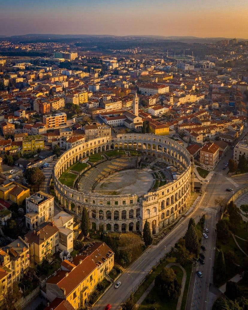 <p>Pula is a coastal city in Istria County, Croatia, with a population of 52,220 in 2021. It is famous for its ancient Roman buildings, especially the Pula Arena, one of the best preserved amphitheaters in the world.</p><p><br></p><p>Pula also has beautiful beaches, a vibrant market, and a rich cultural scene. Pula is a great destination for history lovers, sun seekers, and foodies.</p><p><br></p>